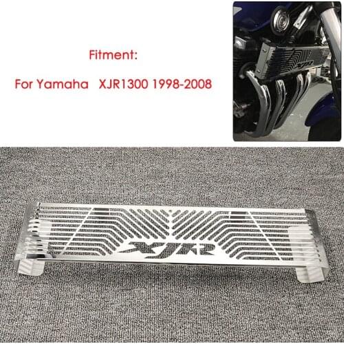 Motorcycle Parts Radiator Grille Grill Guard Cover Protector For YAMAHA XJR 1300 XJR1300 1998-2008 High Quality Stainless Steel