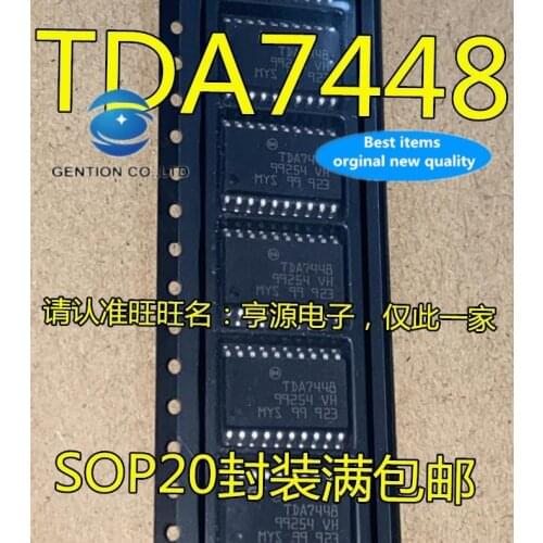 10PCS TDA7448 SOP-20 feet TDA744813TR audio processor/driver in stock 100% new and original