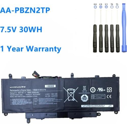 AA-PBZN2TP Tablet Battery for Samsung Chromebook XE500T1C 905S 915S 905s3g XE303 XE303C12 NP905S3G AA-PBZN2TP 7.5V 30WH/4080mAh