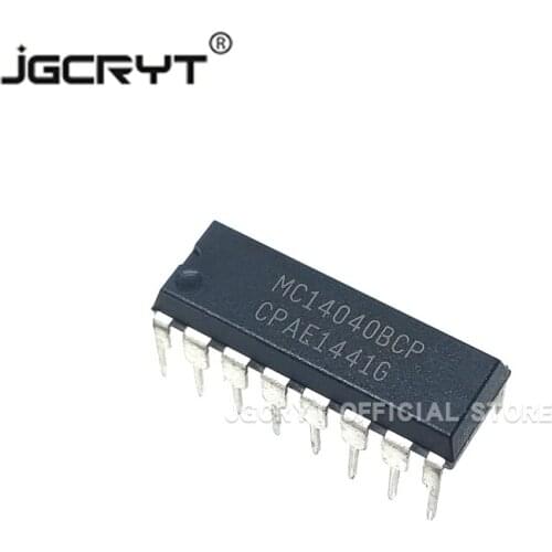 10Unids/lote Binary counter/frequency divider MC14040BCP MC1404 DIP-16 can shoot directly