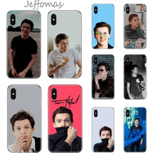 Tom Holland Phone Case For iphone 4 4s 5 5s 5c se 6 6s 7 8 plus x xs xr 11 pro max