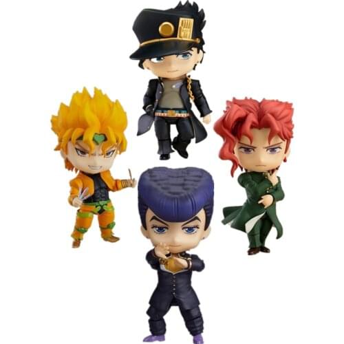 JOJOs Bizarre Adventure Kujo Jotaro Dio Brando Kakyoin Noriaki Josuke Higashika PVC Action figure Model toy doll Christmas gift