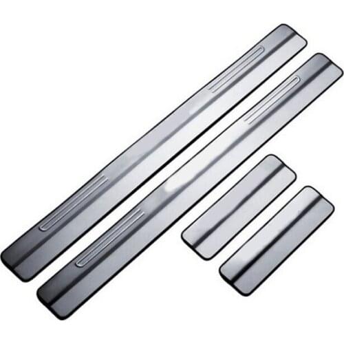 FIT For Nissan Qashqai stainless steel scuff plate door sill 4pcs/set car accessories for Nissan Qashqai