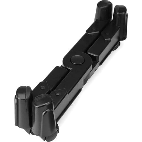 Pc Black Computer Adjustable Cpu Stand Abs Plastic tower Case Holder with Swivel Mobile Castors Wheels Home Office tools