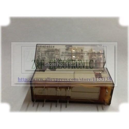 RELAY SR4D4024 24VDC SR 4D4 024 SR4D4O24 SR4D4024-24VDC New Original
