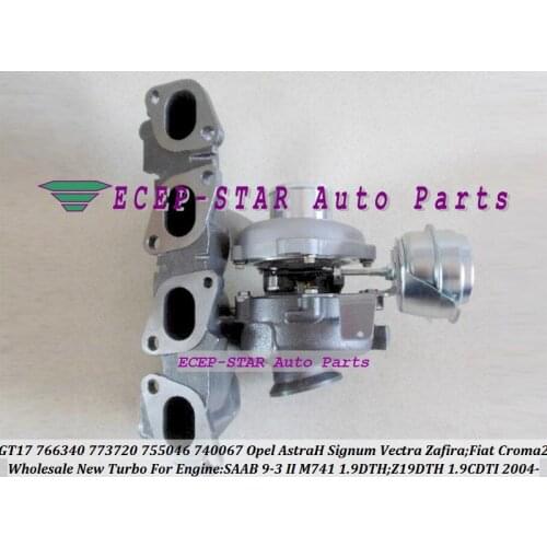 Turbo GT1749V 766340 766340-5001S 773720 755046 740067 For FIAT Croma II For OPEL Astra H Signum Vectra Zafira Z19DTH 1.9L CDTI