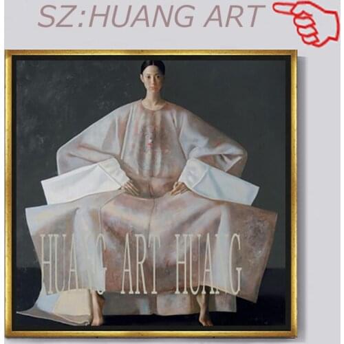 High quality Beautiful noble girl no Frame and With framed Oil Painting Canvas Palette pen On Canvas Picture Home Decoration