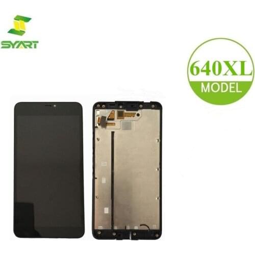 For Nokia Lumia 640XL LCD Display Touch Screen Digitizer Assembly With Frame Replacement Part + Tool For Lumia 640 XL LCD Screen