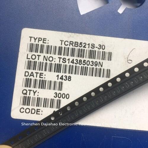100pcs/lot TCRB521S-30 200mW SOD-523 SURFACE MOUNT Very Small Outline Flat Lead Plastic Package Schottky Barrier Diode