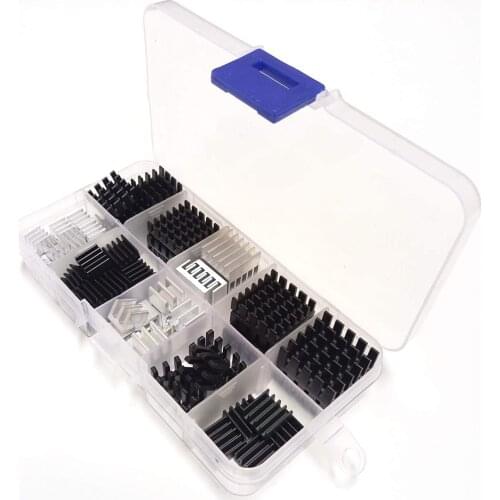 100pcs Heatsink Kit Small Cooler Heat Sink Set for Cooling
