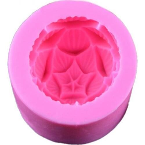 3D Aromatherapy Candle Silicone Lotus Flower Shape Soap Silicone Mold DIY Peony Handmade Model Plaster High Temperature Molds