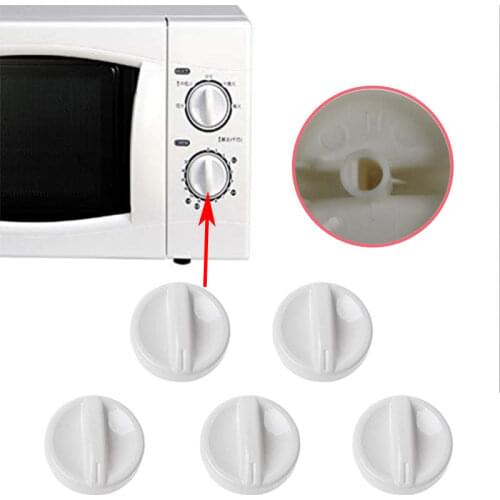 5PCS D Hole Microwave Oven Universal Rotary Timer Knob Button for Microwave Oven Spare Parts Accessories