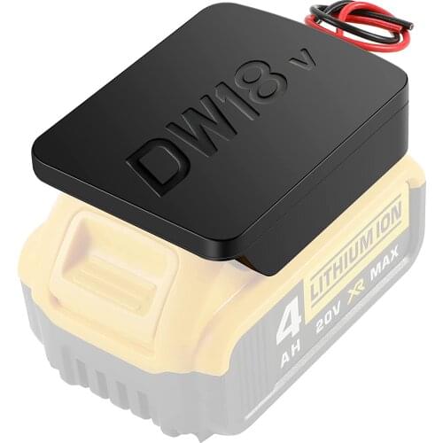 Battery adapter for DeWALT 20v Max 18v dock power connector 12 Gauge Wire Power Adapter Tool Accessories