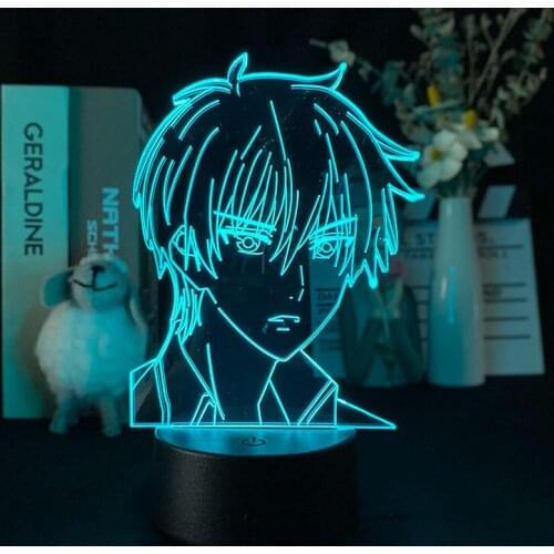 Acrylic 3d Lamp Anime Fruits Basket Kyo Sohma for Bedroom Decor Night Light Childrens Birthday Gift Room Desk Led Light Manga