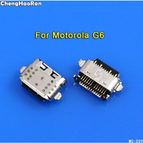 ChengHaoRan 10pcs Micro USB Jack for Motorola Moto G6 Charging Port Mini USB Connector Charging Socket power Plug Dock V8 Port