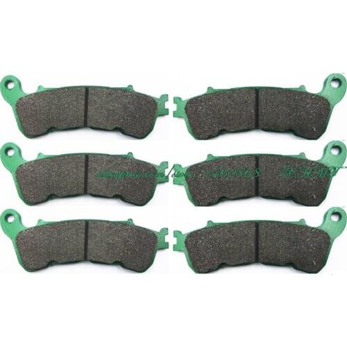 For HONDA 1000 CBF Special Ed. ABS System 2006 Disc Brake Pads Pill Front Rear