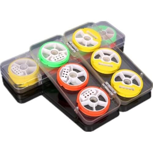 Painted main line box, 16-axis silicone spool box, large spool, fishing gear accessories, fishing supplies