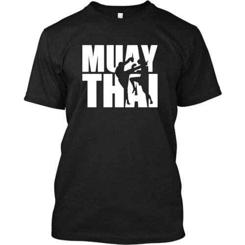 Creative Design Muay Thai MMA Kick Boxing Training T-Shirt. Summer Cotton Short Sleeve O-Neck Mens T Shirt New S-3XL
