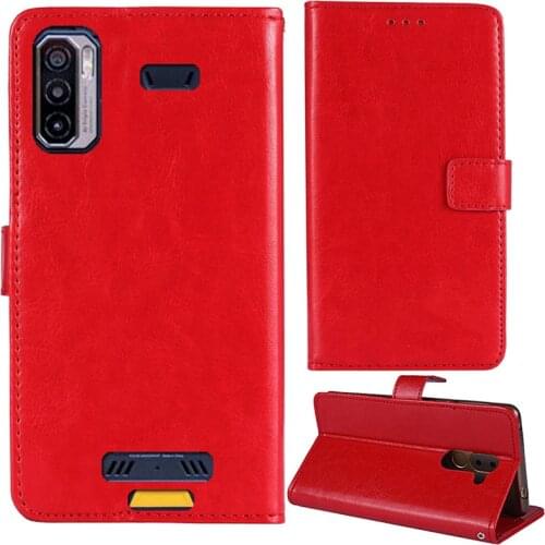 Magnetic Leather Case for CUBOT KingKong 5 Pro / X50 Flip Card Holder Cover Wallet Case Phone Bag Protector