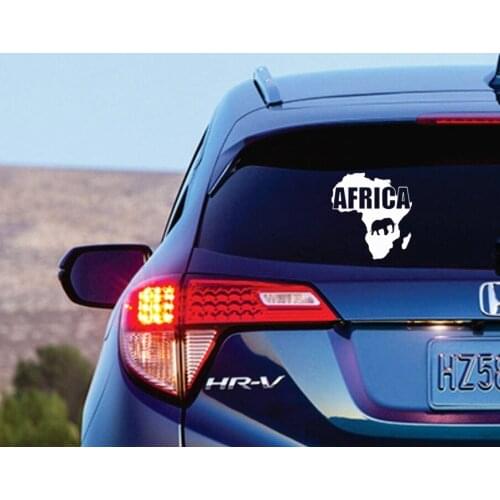 Art Design AFRICA Stickers Car For Auto Car Motorcycle Body Styling Accessories