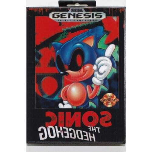 Phantom Sonic 16bit MD Game Card For Sega Mega Drive/ Genesis with Retail Box
