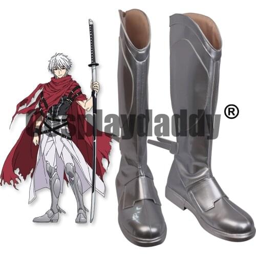 Plunderer Legendary Red Baron Flash Baron Ace of Flashing Strikes Licht Bach Sakai Rihito Anime Manga Cosplay Shoes Boots S008