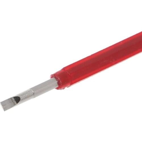100-500V Voltage Indicator Cross & Slotted Screwdriver Electric Test Pen Durable Insulation Electrician Home Tool