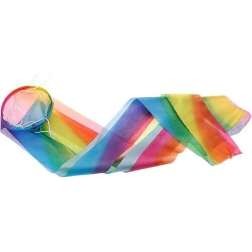 Rainbow Windstock Carp Flag Koi Nobori Wind Streamer Hanging Decor 50-150cm