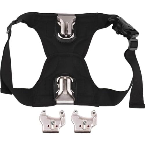 Camera Waist Belt Strap Mount Holder Double Buckle Hanger Holster for Canon Nikon Pentax DSLR Camera Camcorder Waist Belt Strap