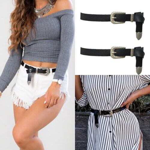 2021 Classic Fashion Women Ladies Vintage Metal Buckle Boho Leather Waist Belt Waistband Hot Sale