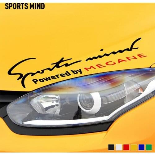 10 Pieces Customizable Sports Mind Racing Fatlace Illmotion Car Sticker Decal Car Styling For Renault Megane 2 3 4 1 Accessories