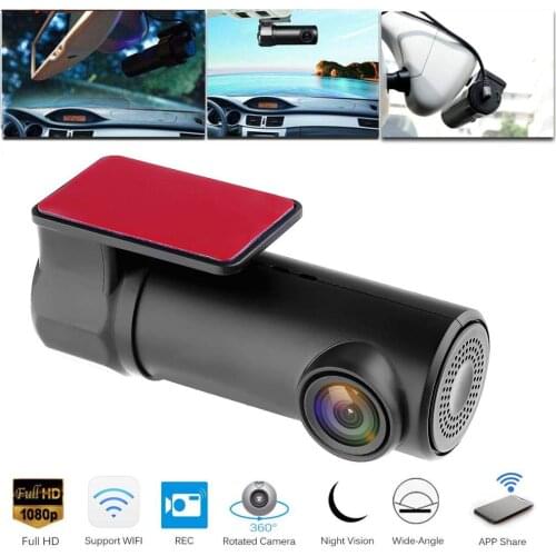 1080P Wifi Mini Car DVR Dash Camera Night Vision Camcorder Driving Recorder Dash Cam Mini WIFI Car DVR Camera