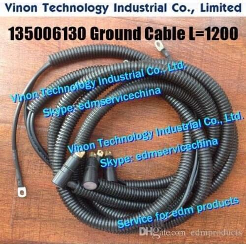135006130 Twincable lower head 440CC L=1300mm for ROBOFIL 240CC,440CC. Charmilles 135.006.130, 24.54.133 EDM Lower power cable
