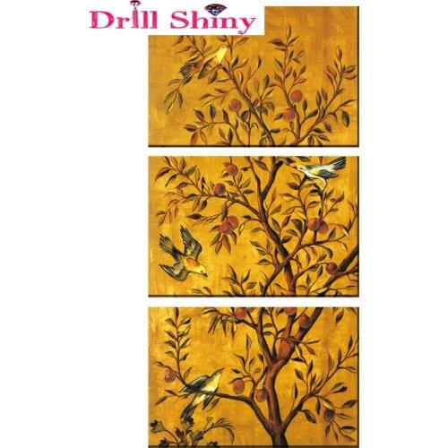 3ps/set DIY Diamond Embroidery,rich tree,5D Diamond Painting,Cross Stitch,3D,Diamond Mosaic pattern,Decoration,Gift,wall sticker