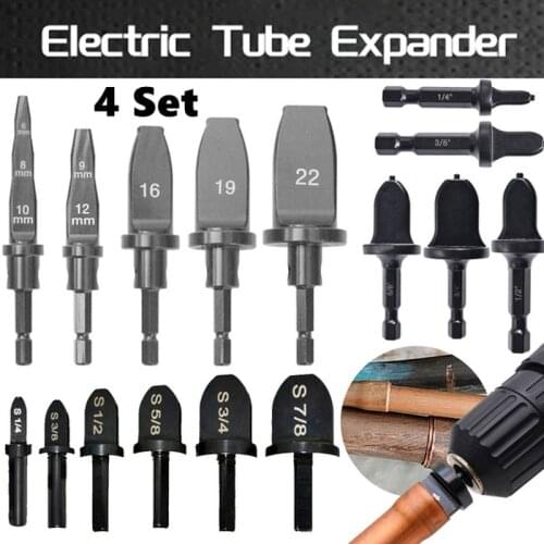 6/5pcs Tube Pipes Expander Utility Tool Swaging Tools Air Conditioner Conditioning Copper Pipes Expand 6 In 1 Imperial Tool Set