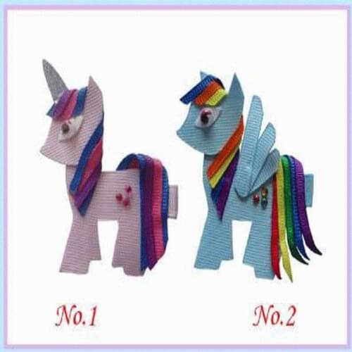 68 pcs new style princessBLESSING Good Girl Bug Clip Little Pony Minions Hippopotamus Robot Monster