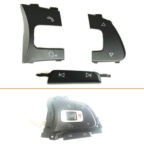 Car multifunctional steering wheel Bluetooth phone Voice Option up and down control button switch replace Key For VW Golf 7 MK7