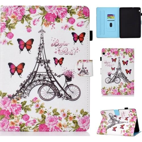 Case for Huawei MediaPad T3 10 AGS-L09 AGS-W09 AGS-L03 9.6" 9.6 inch Cover Stand Tablet Shell Funda Skin coque Pu Leather