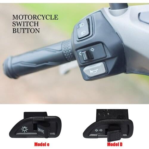 Black Motorcycle Switches Button Horn Turn Signal High Low Beam Electric Start Buttons Assembly For PIAGGIO Zip 50 Fly 100 15