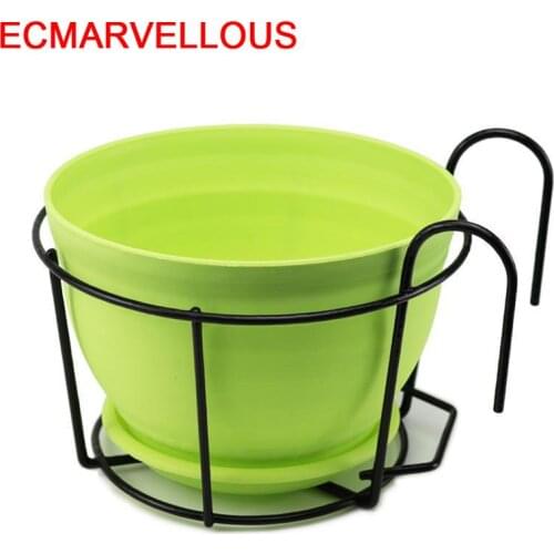 Decorative Metal Decor Sera Terrasse Outdoor Decoration Dekarosyon Balkon Saksisi Flower Shelf Balcony Stand Balcon Plant Rack