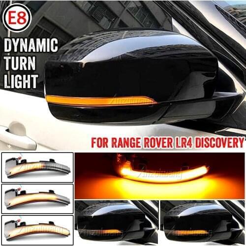 Dynamic Turn Signal Light For Land Rover Discovery 4 LR4 Range Rover Sport Evoque Side Mirror Sequential Blinker Indicator