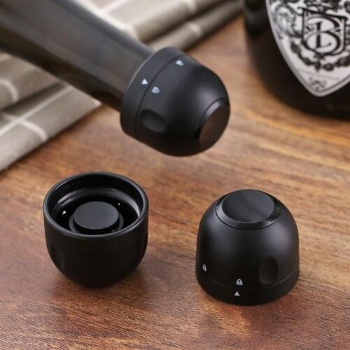 Sealing Red Wine Bottle Cap Stopper Silicone Sealed Champagne Bottle Stopper Vacuum Retain Freshness Keeper Wine Plug Bar Tools