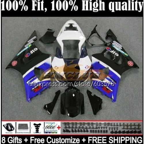 Injection For SUZUKI GSXR-1000 1000CC GSXR1000 K3 9CL.59 GSX-R1000 GSX R1000 03 04 GSXR 1000 CC 2003 2004 Fairing dark blue