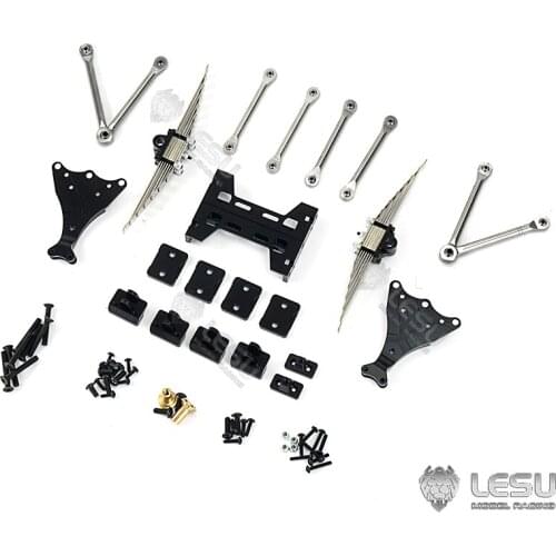LESU RC 1/14 Metal Rear Dual Suspension for Tamiya Truck Trailer Model Car TH02082-SMT5