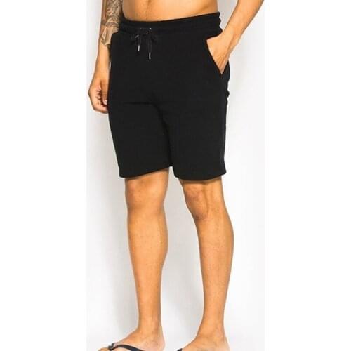 Summer Men Shorts Casual Gym Sport Short Pants Classic Cotton Black Grey Blue