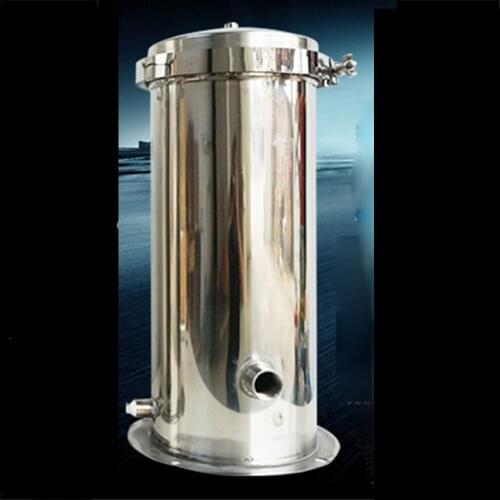 High Precion Bag Filter 304 Stainless Steel High Pressure Sewage WaterOil Beverage Chemistry Instrustrial Filter 70mm*25mm