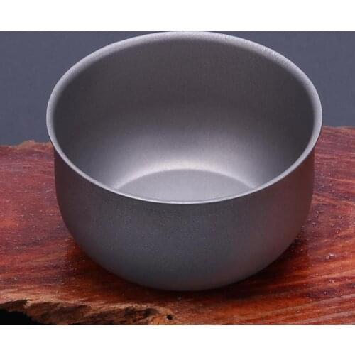 Mini Titanium Cup Mug 62ML Ultralight Outdoor Tableware Travel Coffee Tea Camping Pot Water Cups Cooking