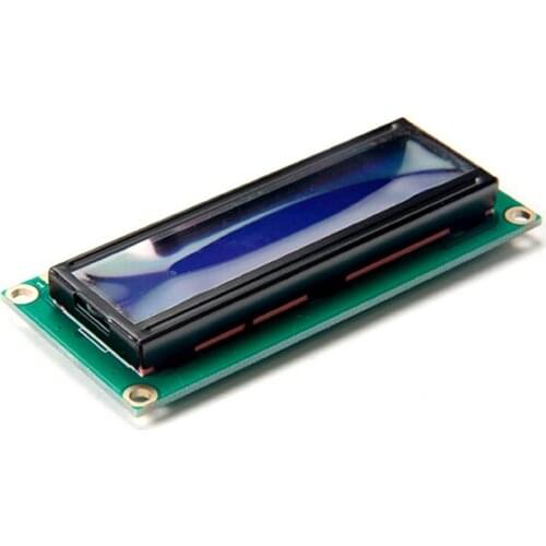 Glyduino 1602 LCD Display Module 1602A-5v LCD Panel Module Blue Screen with Backlight 5V White Font for Arduino
