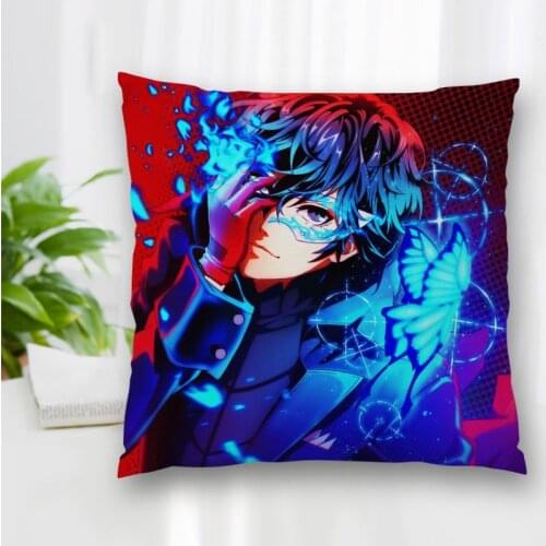 New Custom Pillow Slips PERSONA Anime Pillow Covers Bedding Comfortable Cushion/Good For Sofa/Home/Car High Quality Pillow Cases