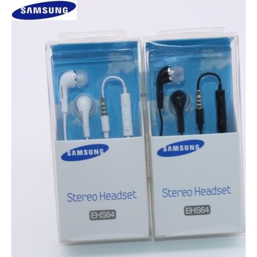 SAMSUNG Original Earphone EHS64 Wired 3.5mm In-ear with Microphone for Samsung Galaxy S8 S8Edge Support Official certification